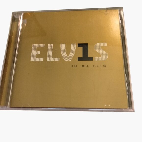 Elvis Presley 30 No 1 Hits Music CD Album Rock  Roll Gold Collectible - Picture 1 of 3
